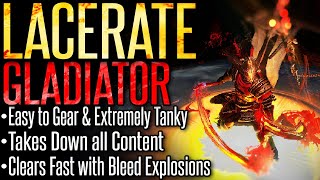 【Path of Exile 3.9 READY】Lacerate Gladiator –Build Guide– Great League Starter | Crush All Content!