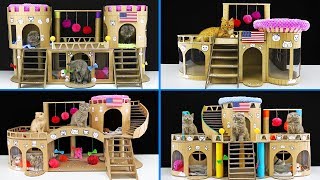 TOP 4 Best Cats Houses Ever Made from Cardboard