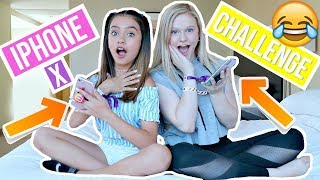What's on my IPHONE X CHALLENGE ft. Mia Dinoto??