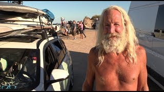 HN FOOTAGE FROM SCENE OF FATAL SHARK ATTACK Witness interview