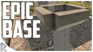 EPIC BASE ALMOST COMPLETE! - 7DTD Gameplay: WOTW Mod #26