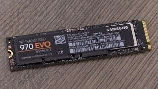 Samsung 970 NVMe SSD Review (English)