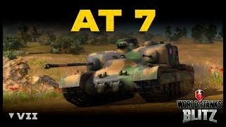 Обзор AT 7 - Продолжаем сжимать булки [WoT: Blitz]