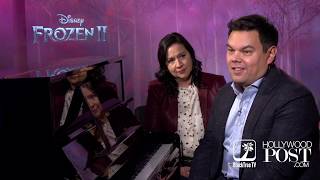 Oscar Winners for "Let It Go" Kristen Anderson-Lopez and Robert Lopez return w/ 7 New songs Frozen 2