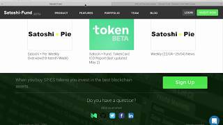 Инвестиции в криптоэкономику БЕЗ ОПЫТА Satoshi Fund