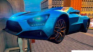 Asphalt 8, ZENVO TS1 GT 10th AE, 4th LAB FULL