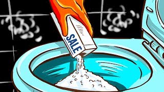 Si Può Usare L'Acqua Salata Per Lo Scarico Del Bagno?