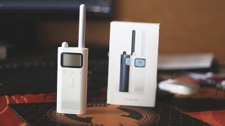 РАЦИЯ Xiaomi Walkie Talkie MJDJJ01FY + FM Radio ► Посылка из Китая / GearBest