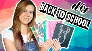 ОБЛОЖКИ ДЛЯ ТЕТРАДЕЙ | 7 вариантов как украсить скучные тетради | Back to School DIY 2016