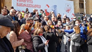 "Горячая весна": оппозиция в Грузии объявила о своих планах