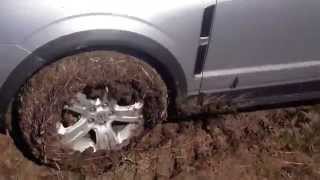 Opel Antara по бездорожью