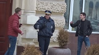 Джарахов - БЛОКЕРЫ / ПРАНК над полицией и прохожими !!!