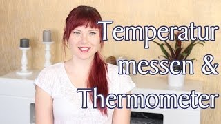 Temperatur messen, Thermometer & Messort  (symptothermale Methode / NFP)