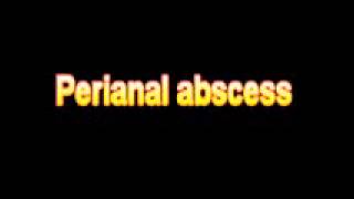 What Is The Definition Of Perianal abscess Medical School Terminology Dictionary