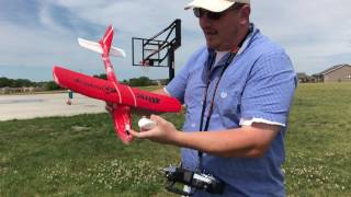 Hi TEC - Hawk Eye - Chuck Glider to RC Glider - Flight Video
