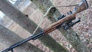 SKS Rifle. Обзор и отстрел на 50 и 100 метров от Рэя