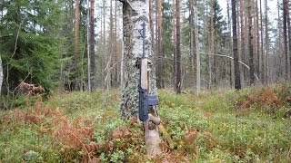 Загонная охота на лося. На номере.