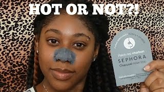 Sephora Charcoal Nose Strip Review | Cheetahprintangel