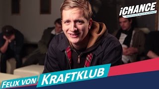 Felix von KRAFTKLUB: "Ich bin nur in der Band, weil ich lesen kann."