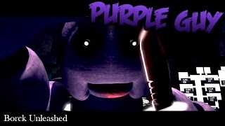 Five Nights at Freddy's 2| Purple guy| Death Scene| Jumpscare