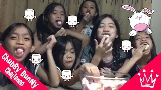 Chubby Bunny Challenge | Games with Marshmallow | Sassy Aces