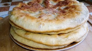 Лепёшки с творогом и зеленью