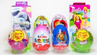 СНС #3 Киндер Сюрприз Барби Тролли Щенячий Патруль Говорящий Кот Том Друзья Мишки Тедди Love is