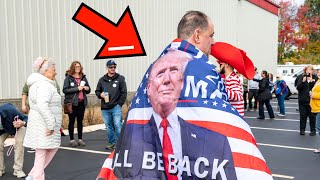 Reporter Breaks Trump Supporter's Brain With Simple Question