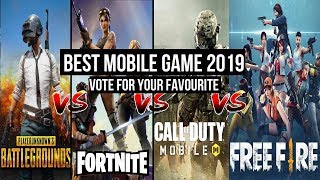 PUBG VS FORTNITE VS FREE FIRE VS CALL OF DUTY #BEST MOBILE GAME TO WORST