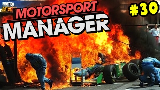 SCHUMACHER ON FIRE! - Motorsport Manager PC F1 Mod Part 30