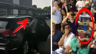 ПЕРВАЯ ТРЕНИРОВКА РОНАЛДУ В ЮВЕНТУСЕ! ШОК! ФАНАТ ЗАСНУЛ НА МАТЧЕ...