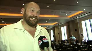 "If I never box again, I've done well!" - Tyson Fury exclusive