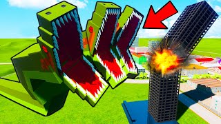 ВЫЖИТЬ VS ЦАРЬ АНАКОНДЫ В ЛЕГО СИТИ В BRICK RIGS! ЛЕГО ВЫЖИВАНИЕ и ЭВОЛЮЦИЯ ПОЖИРАТЕЛЯ В БРИК РИГС!