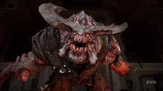 DOOM 4 (2016) - Cyberdemon Boss Fight | Lazarus Gameplay (PC HD) [1080p60FPS]