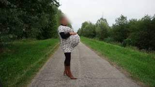 My huge pregnant belly (#035)