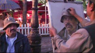 A Pastel Portrait Tutorial by Montmartre's Svay Teng Denis.