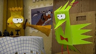 Бумажки - Няньки - мультфильм для детей - поделки своими руками