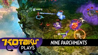 Kotaku Plays Nine Parchments For Switch