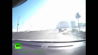 Падение метеорита над Уралом - полная подборка видео
