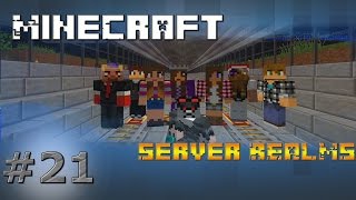#21. Ферма скелетов-иссушителей, Купол, Город. Minecraft 1.8.8 [REALMS SERVER]