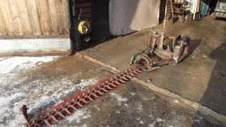 Самодельная косилка для трактора