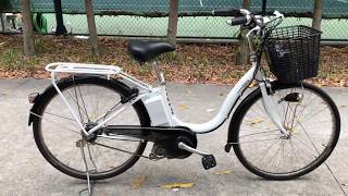Bán xe đạp điện Yamaha Pas trợ lực tay ga hàng Nhật bãi cũ giá rẻ Tp HCM – Mã: X24a Lh: 0909775445