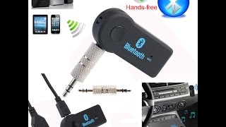 Аудио адаптер Bluetooth AUX в машину