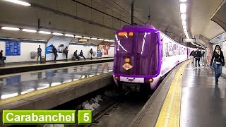 Carabanchel L5 : Metro de Madrid ( Serie 2000B )