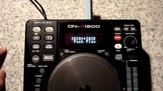 Denon DN-S1200 Firmware update (Česky)