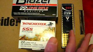 22LR Ammo Review