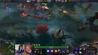 Dota 2. Инвокер. Нестандартная тактика.