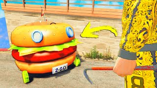 НАШЕЛ И УГНАЛ МАШИНУ-БУРГЕР В ГТА 5 ОНЛАЙН ! - БИТВА ВОРОВ В GTA 5 ONLINE
