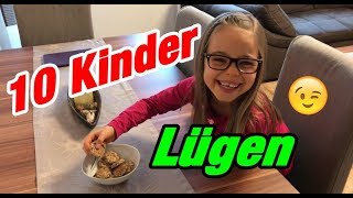 10 Lügen, die Kinder ihren Eltern erzählen