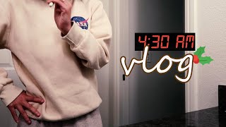 새벽 4시 반 기상. 미국 데이터 분석가 직딩의 월요일 새벽루틴 | VLOGMAS #6